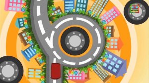 красный цвет автобусе