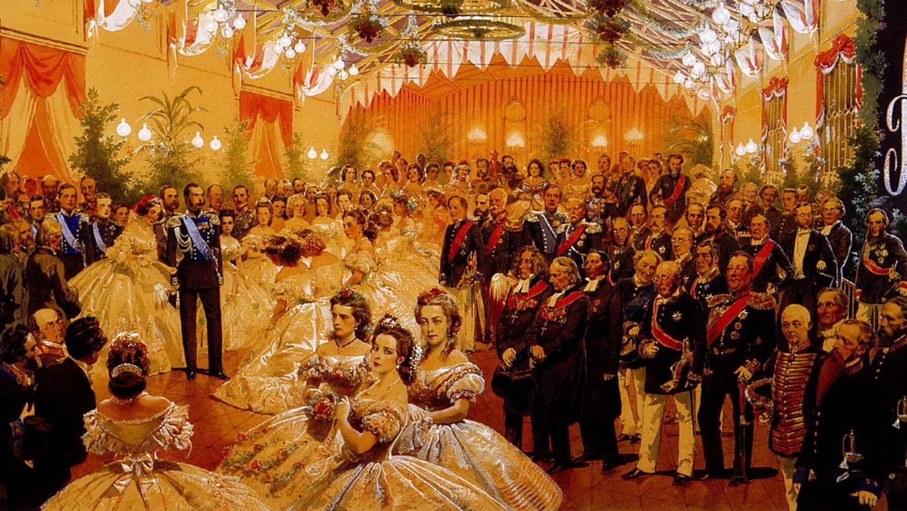Один из самых знаменитых балов эпохи 19 века смотреть онлайн