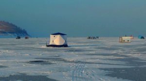 Сов.Хакасия. Рыбалка в Январе.