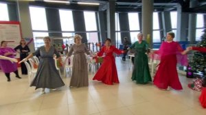 Новогодний Бал студии "На волне счастья"  Вальс "Однажды в декабре"