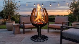 Костровая чаша Винный бокал | Тёплая атмосфера .RU