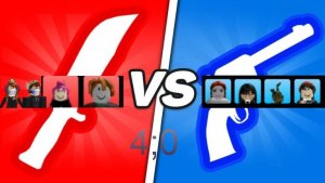 🔴против🔵 - Убийцы против шерифов дуэль Роблокс Игра 🔥🤯