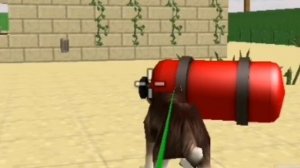 Собака и кега но чикен ган #чикенган