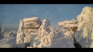 Проект Каменный город. Зимняя дорога.