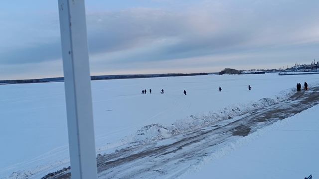 17.01.26.Едем помогать готовить  место для купания в Крещение. смотреть онлайн