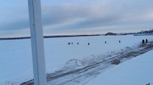 17.01.26.Едем помогать готовить  место для купания в Крещение.