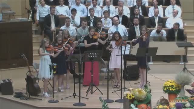 Весь мир поёт Богу-Творцу..- музыка.. смотреть онлайн