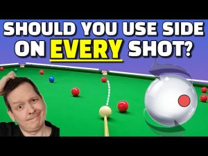 BartonSnooker | Стоит ли постоянно применять боковое вращение? | Советы по снукеру