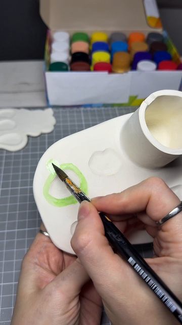 Палитра из глины своими руками смотреть онлайн