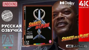 Распаковка Blu-ray диска Arrow Video Limited Edition «Змеиный полёт» в формате 4K UltraHD.