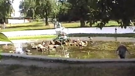 Ишим лето 2004. Железнодорожный парк. смотреть онлайн