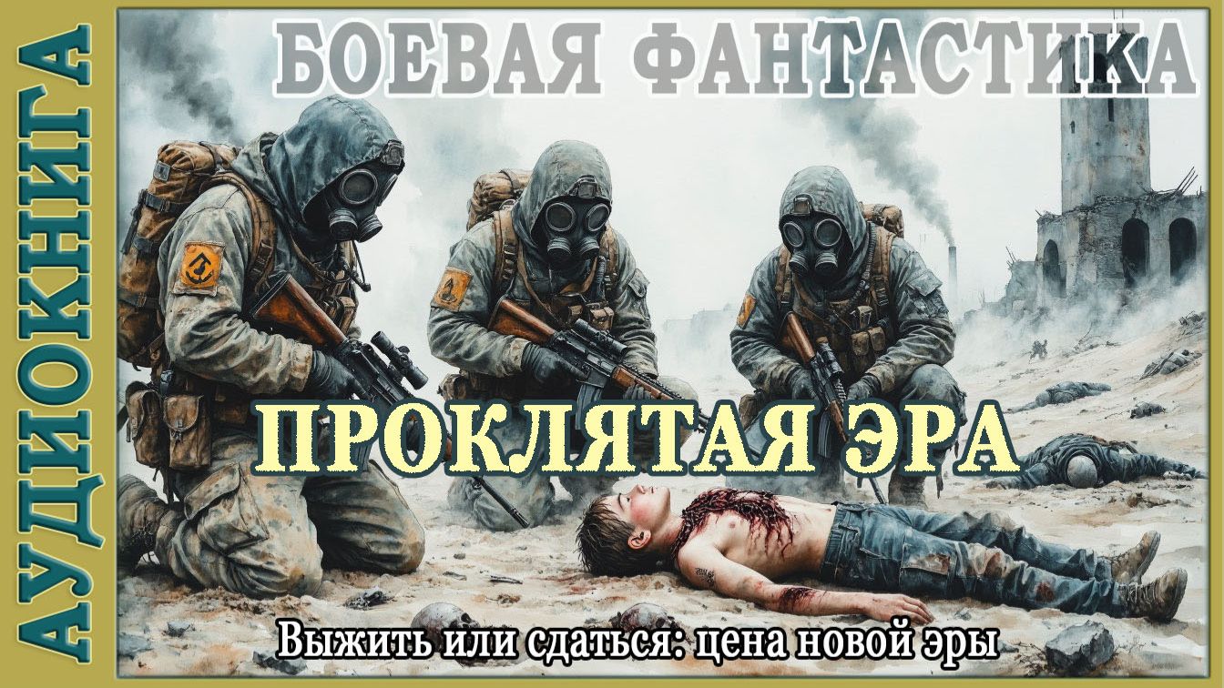 Проклятая эра. Выжить или сдаться: цена новой эры. Книга 1. Аудиокнига Боевая фантастика смотреть онлайн