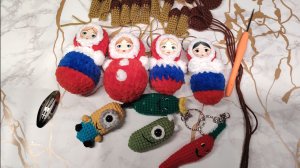 Влог 1/26 Новые брелки, брелоки-антистресс.