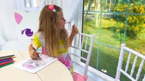 Настя проход челлендж для детей с телефоном