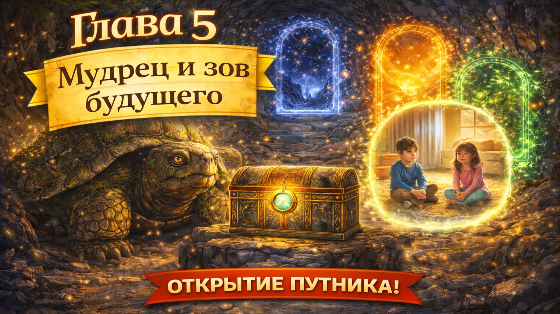 Остров Путника - фантастическое приключение | Глава 5. Мудрец и зов будущего. смотреть онлайн