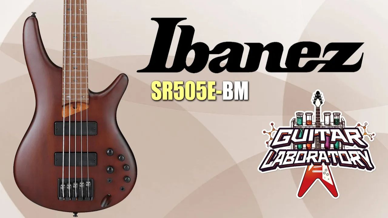 Ibanez SR505E-BM SR - бас-гитара 5 струн смотреть онлайн