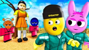 ПОПАЛ В ИГРУ В КАЛЬМАРА СО СПРУНКИ в ROBLOX!