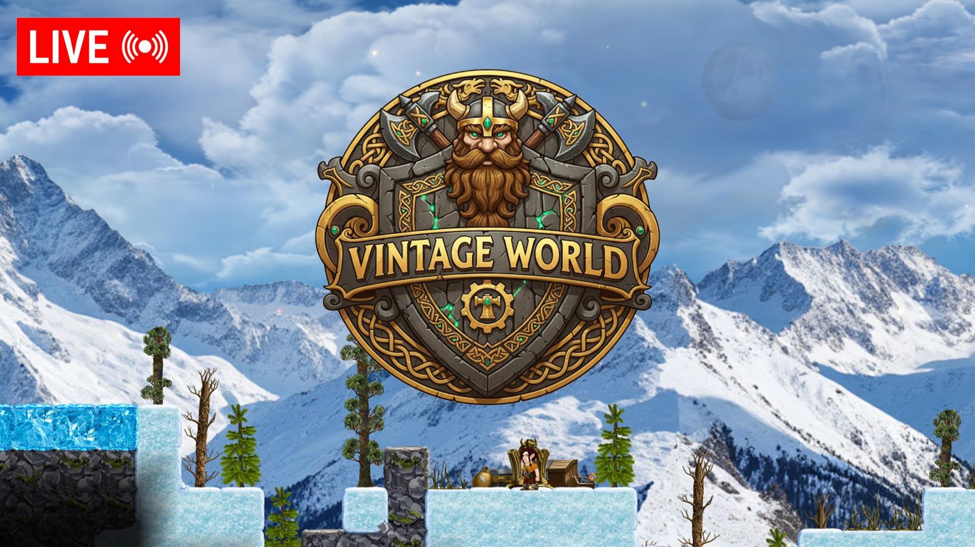 ЗИМА БЛИЗКО ► Craft The World мод VINTAGE WORLD #1 смотреть онлайн