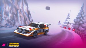 вышла ретро гонка с видом сверху - Super Woden: Rally Edge