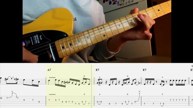 Kirk Fletcher-Dupree Blues(guitar solo,tab) смотреть онлайн