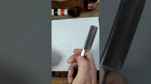 Заточка бритвы на натуральном камне ТиБ