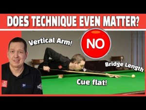 BartonSnooker | Имеет ли значение хорошая техника в снукере?