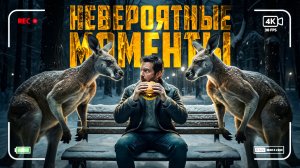 Невероятные моменты, снятые на камеру наблюдения