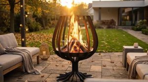 Костровая чаша Коньячный бокал | Тёплая атмосфера .RU