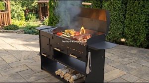 Мангал гриль Modern с печкой | Тёплая атмосфера .RU