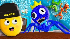 ПРИШЕЛ СИНИЙ ПАУК из РАДУЖНЫХ ДРУЗЕЙ в ROBLOX!