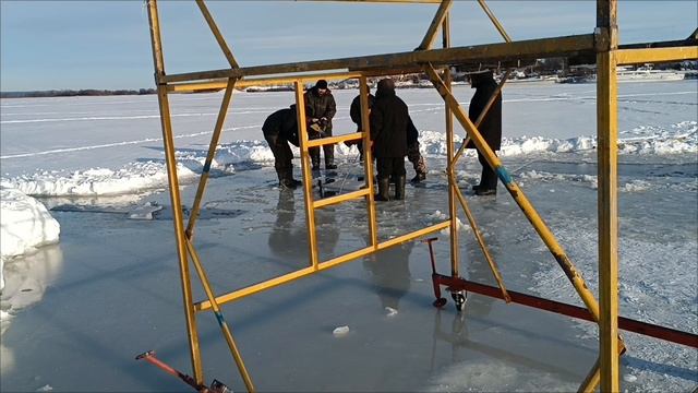 17.01.26 Муж пообедал и мы опять поехали на Каму. смотреть онлайн