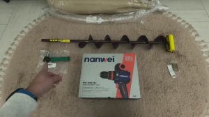 Обзор шуруповерта Nanwei для ледобура Nero