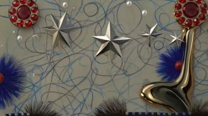 dreamina-2025-12-03-7656-Asymmetrical bouquet of diamond branches...