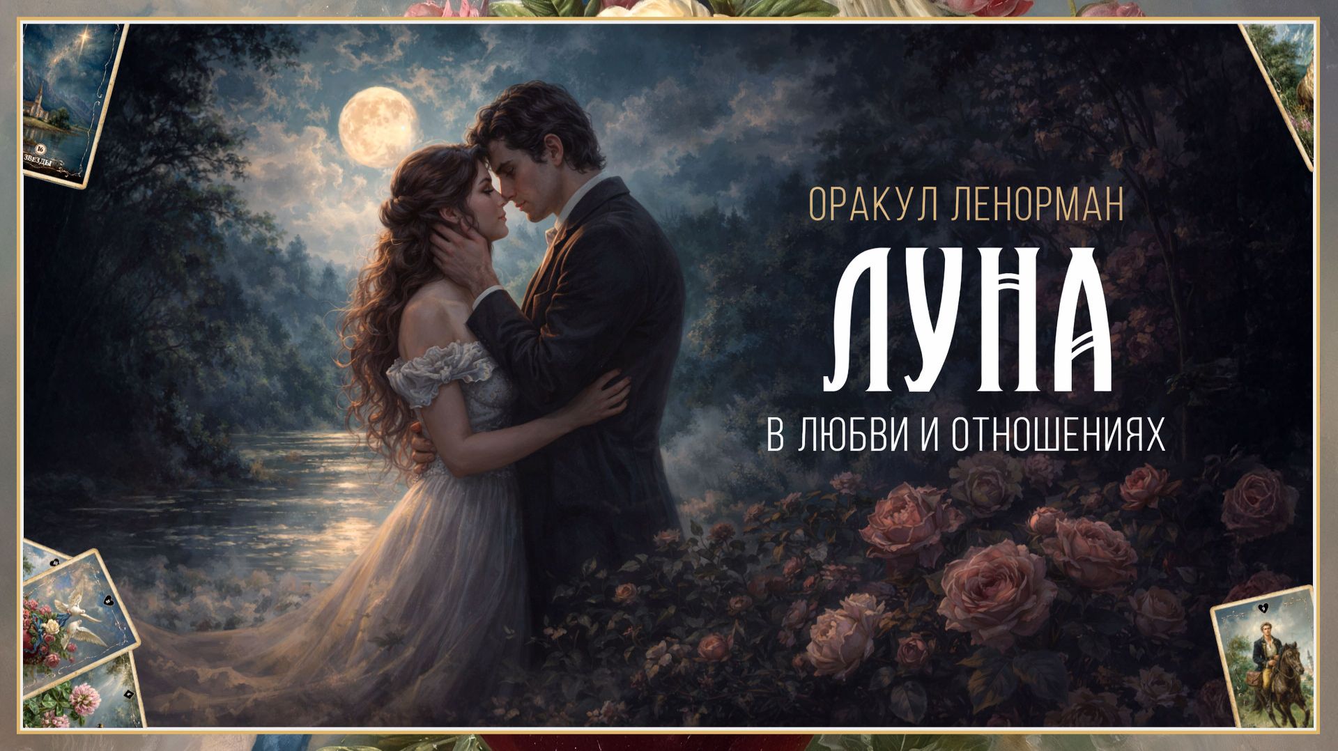 Ленорман Луна - значение в любви и отношениях смотреть онлайн