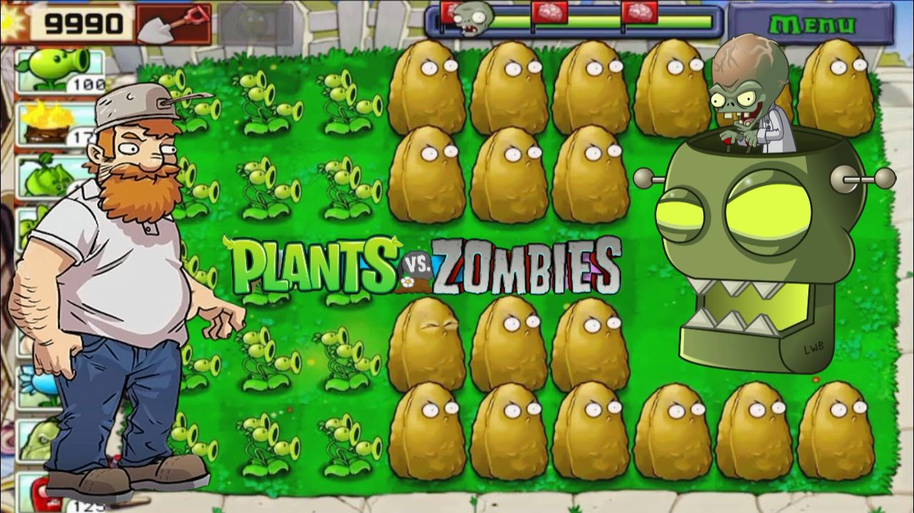 Зомби против растений! 抽卡版PVZ Plants vs Zombies ПвЗ Растения против Зомби смотреть онлайн