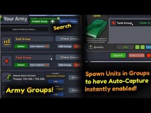 Новое обновление Roblox Контроль над Европой (Обновление Группы армий +)