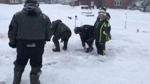 ещё одна форель на льду