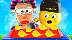 НЕ ВЫБИРАЙ ЧИПСЫ С БОМБОЙ в ROBLOX!
