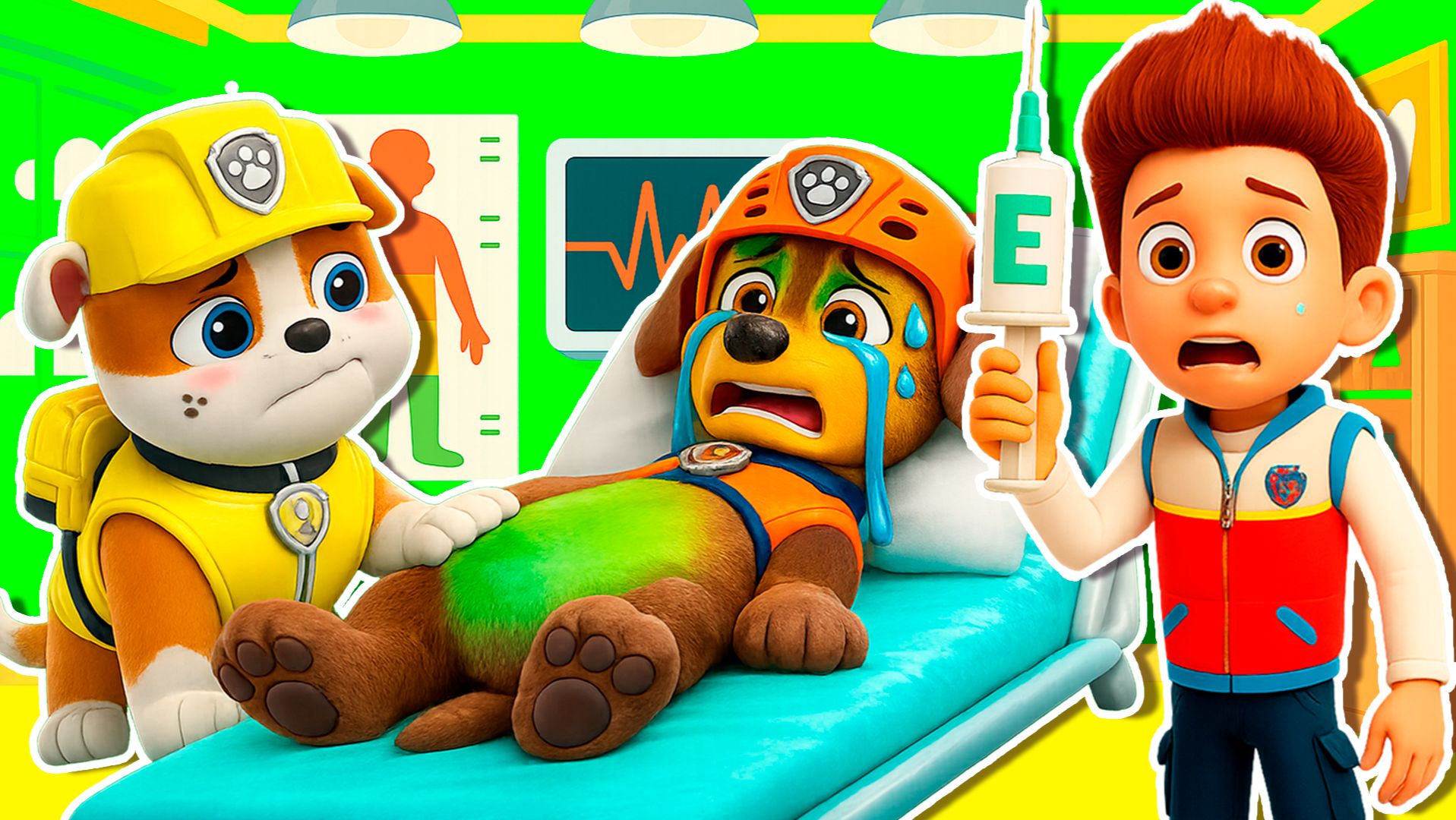 ЗУМА СИЛЬНО БОЛЕН! РАЙДЕР СТАЛ ВРАЧОМ в МАЙНКРАФТ ЩЕНЯЧИЙ ПАТРУЛЬ МУЛЬТИК смотреть онлайн