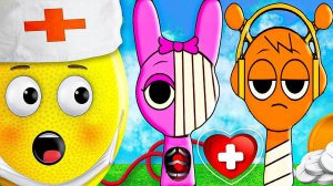 СПРУНКИ ПОПАЛИ В БОЛЬНИЦУ! (Sprunki)