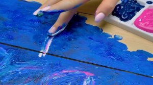 🖼 Как нарисовать павлина без использования кистей? Потрясающий мастер-класс!