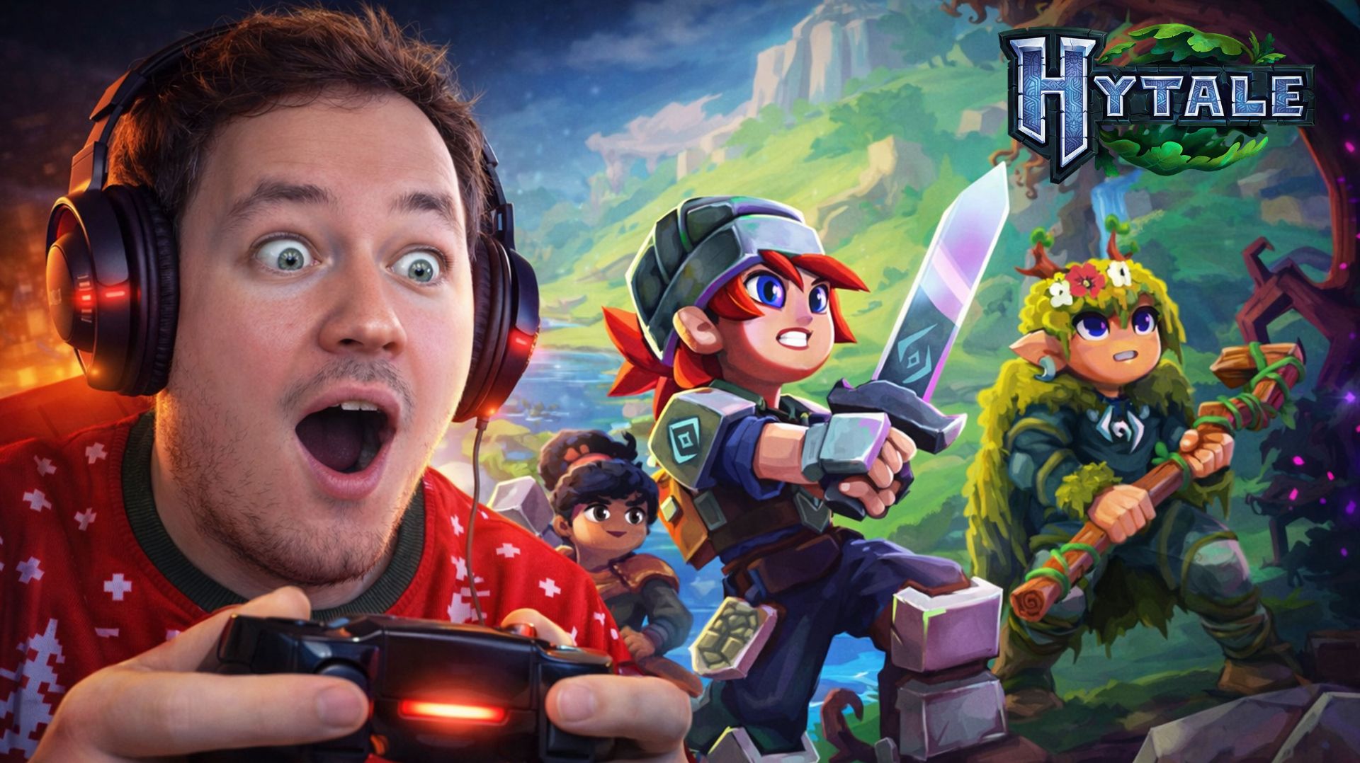 Первые 60 минут в Hytale - выживание новичка смотреть онлайн