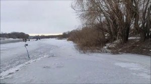 Рыбалка на Дону, мкр. Малышево, город Воронеж. Январский Мороз - 17, 17.01.2026 года