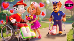 Щенячий патруль и Маршалл. Залипательное видео. Мультфильм для детей и малышей. Анимация 73