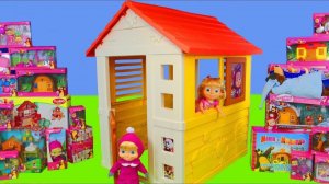 ИГРУШЕЧНЫЙ ДОМИК ДЛЯ МАШИ И МЕДВЕДЯ