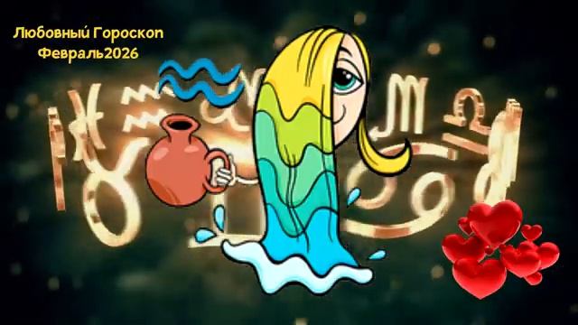 ВОДОЛЕЙ Любовный Гороскоп на Февраль 2026 года смотреть онлайн