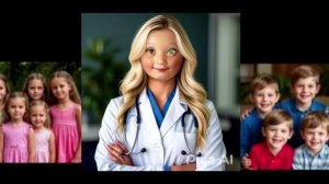 врач Кэтрин крайшы Бэлвуд проп время со своими детьми после работы