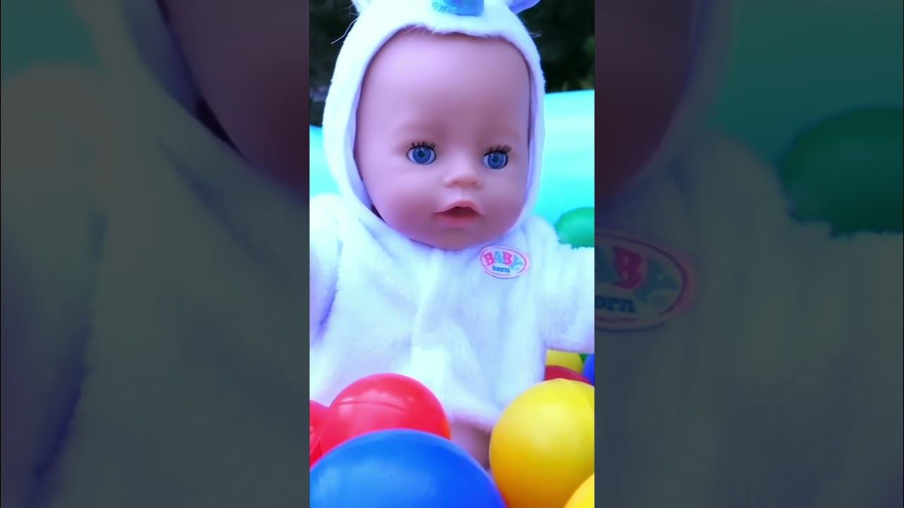 Прогулка с куклами Беби Бон! #baby #babyborn #длядетей смотреть онлайн