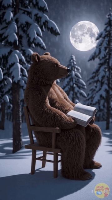 Медведь, который прочитал сказку о себе 🙂 смотреть онлайн