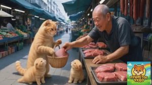 МУЛЬТФИЛЬМ ДЛЯ ДЕТЕЙ, Мама готовит еду котятам